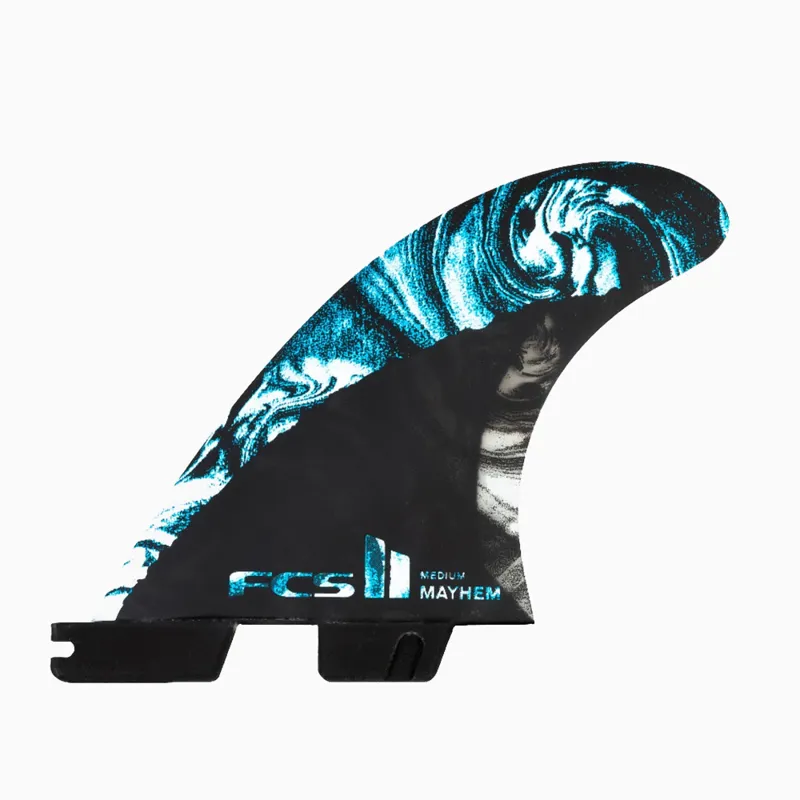 FCS II MB PC Carbon Tri Quad Fin Set